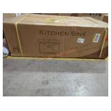 AKDY 33" x 22" Handmade All-In-One Kitchen Sink