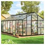 8 ft. W x 16 ft. D Greenhouse for Outdoors
