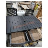 Outside Chairs and Table 29in L ï¿½ 59in W