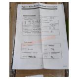 Bypass Barn Door Hardware, Black