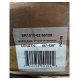 Napoleon 66"-120" Matte Bronze Curtain Rod