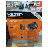 RIDGID 6Gal Air Compressor/ 2 1/8" Brad Nailer