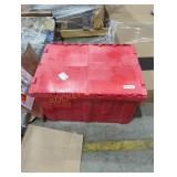Red Storage Bin