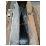 60 in. W x 9 in. D Black Floating Shelf