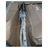 decorative White Birch log/pole set 8ft long