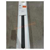 Black Aluminum Mailbox Post