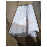 60.5" x 36" White Faux Wood 2" Blind