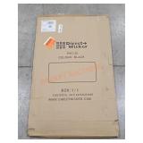 20 1/2" W x 33" L Brown Rug