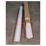 (2) Rolls Marbled Vinyl Laminate Flooring