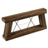 70.9" Brown Farmhouse Console Table