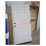 36" x 80" Steel Door With Frame, LH