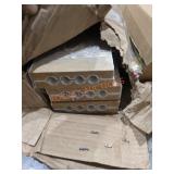 (6) 5" x 96" White Crown Molding Panels