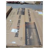 Pacific Sun Lounger 2 Pack