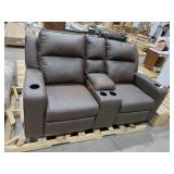 Ashley Brown Reclining Love seat