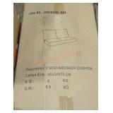 2 Seat & Back Cushion