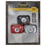 Defiant 3 Pack Headlights