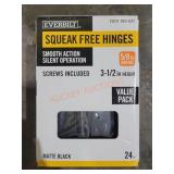Squeak Free Hinge 24 Pack