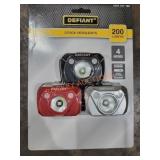 Defiant 3 Pack Headlights