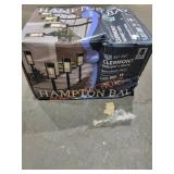 Hampton Bay Solar Pathway Light 4 Pack