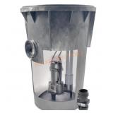 1/2 HP Submersible Sewage Basin System