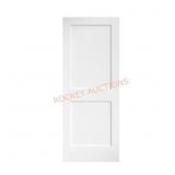 28 in. x 80 in. Shaker White Door