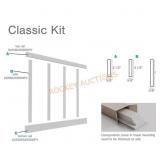 56 in. PVC Shaker Moulding Kit (up to 56"H)