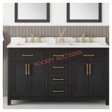 Beaufort 60" Double Sink Vanity Top