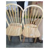 2 dining room chairs