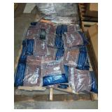 Red Fire Pit Glass Stones Pallet Lot