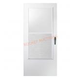 30x80 100 Series White Storm Door