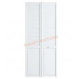 Veranda Pine White 24x80 Louver Closet Door