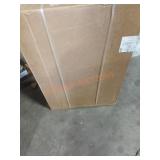 White base cabinet with 3 drawers