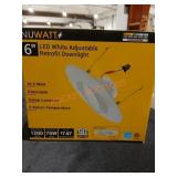 LED White Adjustable Retrofit Downlight