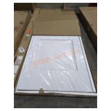 30" x 80" 2-Panel White Door Slab