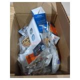 Box Lot Of Assorted Home Improvement Items