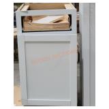18"w x 24"d x 34"h White Cabinet