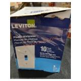 Leviton Plastic Wallplates