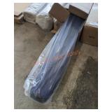 9ft Round Steel Navy Market Umbrella