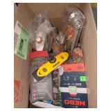 Box Lot Of Assorted Home Improvement Items