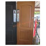 2 Panel Arch Door, Hazelnut, 30" x 80"