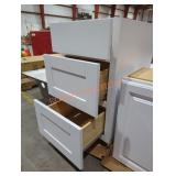 3 Drawer Cabinet, White