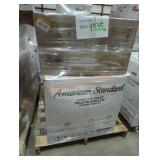 Skid 4 Assorted American Standard Toilets , 4 X