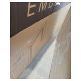 Modern Ember Wood Mantel