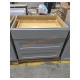 36" 3 Drawer Cabinet Base