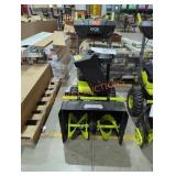 RYOBI 40V 22" 2-Stage Self-Propelled Snow Blower