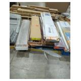 Skid Assorted Vinyl Plank Flooring