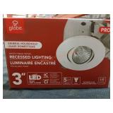 White Finish Swivel Recessed Lighting