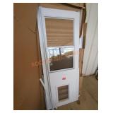 Emco Pet Entry Screen Door, 32" x 80", White