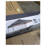 10ft x 10ft Grey Instant Canopy