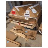 Skid Lot Of Shower Items, Patio Umbrellas